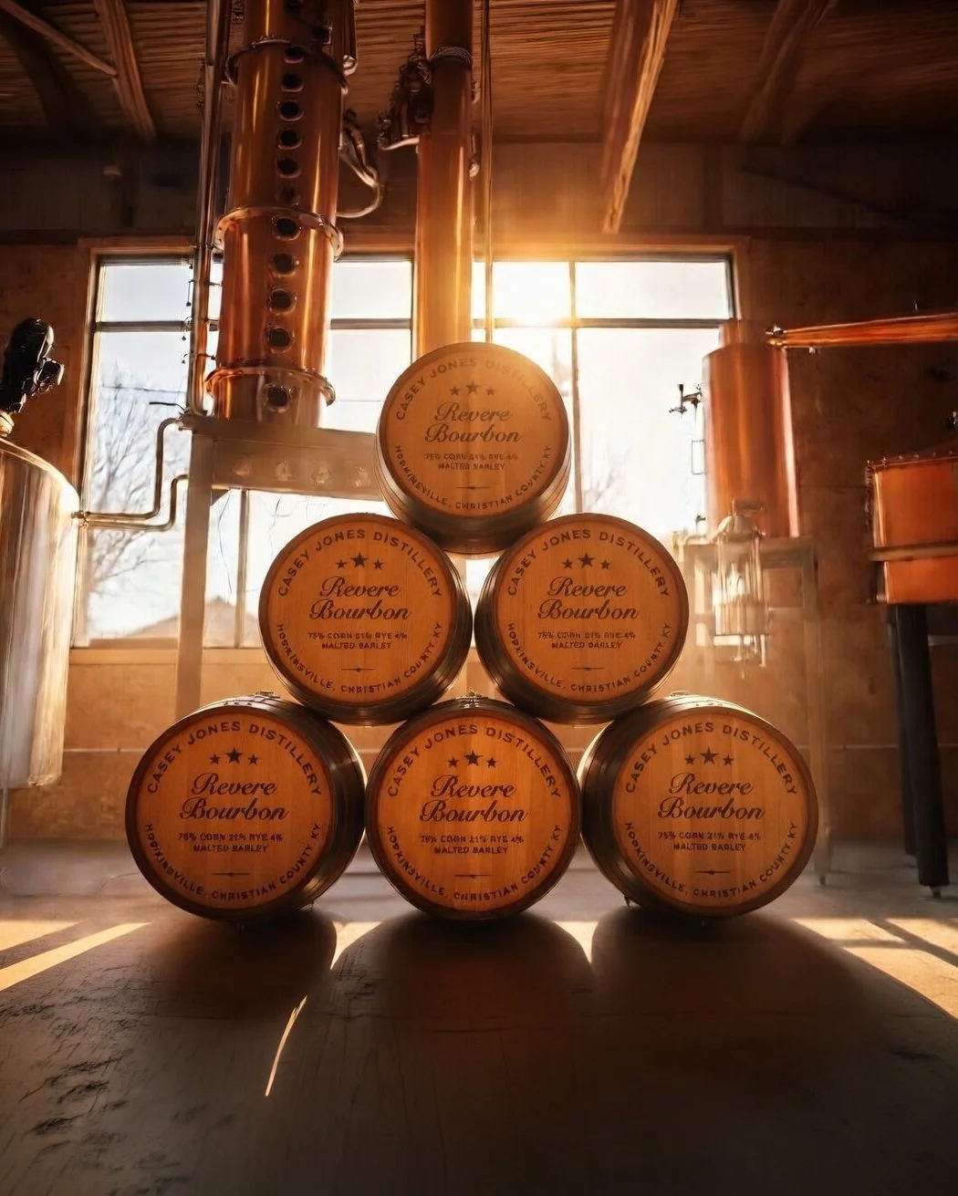 Revere Cask Strength Single Barrel Bourbon — Casey Jones Distillery